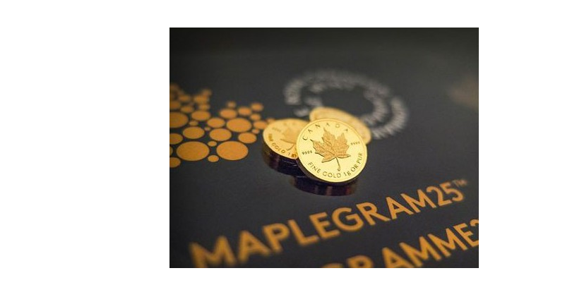 Maplegram 25*1g Maple Leaf Gold